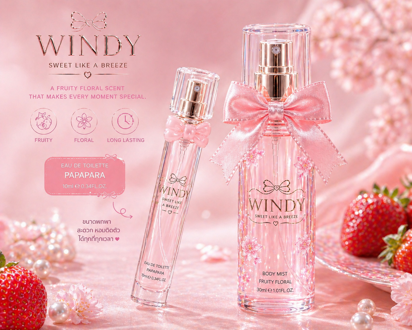 WINDY perfume key visual